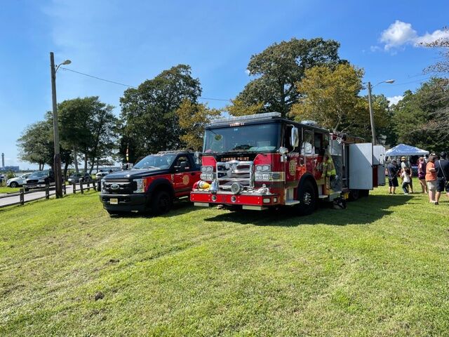 Firetrucks at Good Old Days festival